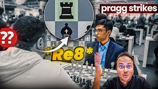 Praggnanandhaas fabulous first game at the Chess Olympiad 2024  Pragg vs Tissir [upl. by Niwri]