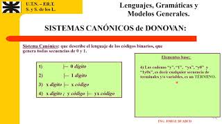 CLASE 45 SEMÁNTICA sistemas canónicos DonovanV3 [upl. by Burra]