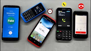 Incoming amp outgoing call Micromax S300  i15 Pro Alarm Clock Nokia  Lenovo S820 Motorola 1S Fake [upl. by Tye985]