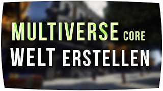 Multiverse Core ► Welt erstellen  Minecraft 1163  18  Tutorial German [upl. by Enilrem]