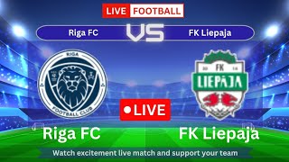 Riga FC vs FK Liepaja live Football Today  Latvian Higher League  round 4  2024 [upl. by Brace994]