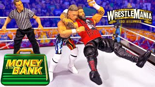 Kevin Owens vs Stage Creator  Money In The Bank Qualifying Action Figure Matches [upl. by Aihsikal]