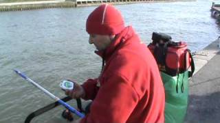 battuta di pesca alla spigola sul porto di badino [upl. by Carroll]