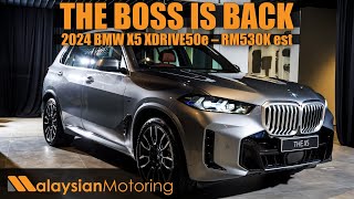 2024 BMW X5 xDrive50e Previewed – The Boss Is Back  NewsUpdate [upl. by Ury]