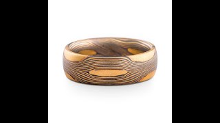 Carving the Mokume Gane Profile [upl. by Origra]