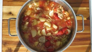 Tasty Easy Pork or chicken and Vegetables Stew Recipe [upl. by Jaclin417]