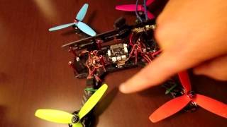 How to Install SP Racing F3 on Eachine Falcon 250 [upl. by Connelley]