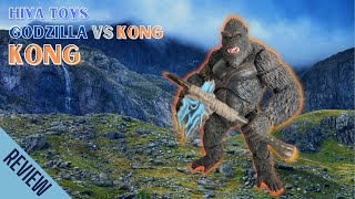 HIYA TOYS EXQUISITE BASIC  GODZILLA VS KONG  KONG [upl. by Dibri]