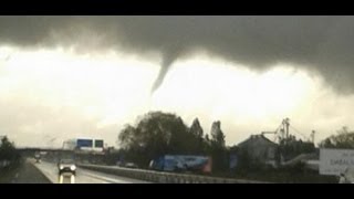 TORNADO EN SAN CARLOS  Biobío Chile  31052013 [upl. by Atillertse]