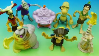 2005 NICKELODEON TAK set of 8 McDONALDS HAPPY MEAL ACTION FIGURES VIDEO REVIEW [upl. by Fleeman]