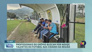 Base do Grêmio inicia avaliação de jovens talentos em Tubarão [upl. by Ilario604]