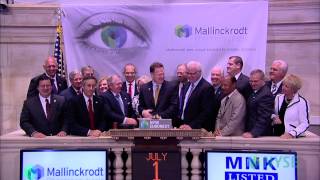 Mallinckrodt Celebrates Successful Spinoff from Covidien [upl. by Nestor]