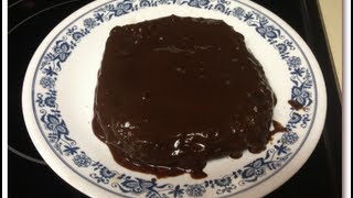 How to make easy dark chocolate cake frosting recipe [upl. by Hayarahs]