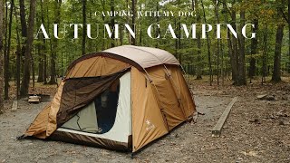 가을이 오면 🍂🌰🤎  너무 먹기만 했던 우중캠핑  스노우피크  Entry 2 Room  camping vlog 🏕  4K 캠핑 브이로그 [upl. by Senn350]