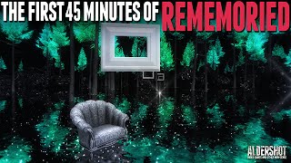 The First 45 Minutes of Rememoried Lets Play Puzzle adventure indie game and gameplay [upl. by Neih702]