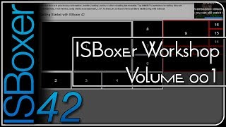 ISBoxer 42 Workshop — Volume oo1 — MultiSwap Group Window Layout [upl. by Rocray]