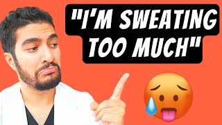 How To STOP SWEATING So Much Dermatologist [upl. by Aihsi244]