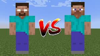 Herobrine vs Steve Minecraft [upl. by Pippy304]