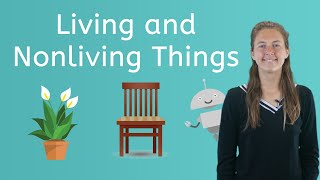 Living and Nonliving Things  Science for Kids [upl. by Korrie558]