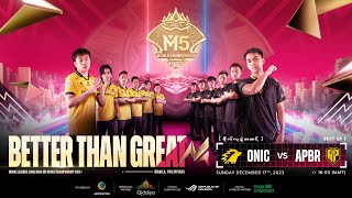 LIVE  GRAND FINALS  M5 World Championship  မြန်မာ [upl. by Anelrad814]