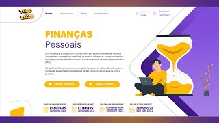 Planilha de Finanças Pessoais  Apresentação [upl. by Acirehs]