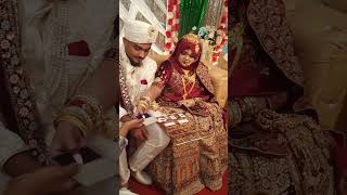 🥰তাকে নিজের করে পাওয়া😍 আজ স্বপ্ন পুরন হলো bridal couple lovestory wedding [upl. by Ilegna]