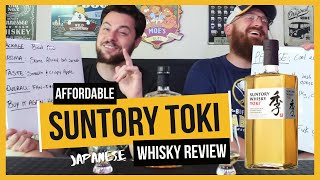 SUNTORY TOKI Japanese Blended Whisky Affordable Whisky Review Hibiki Whisky Little Brother [upl. by Vivian]