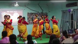 Pindare Polaser Bon song Hindi Diwas Dance collage function [upl. by Bausch]