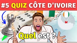 Peuxtu Obtenir 5050 à Ce Quiz Sur La Côte dIvoire  🌍 Teste Tes Connaissances Maintenant  🎯 [upl. by Alaham]