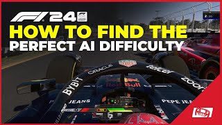 F1 24 How to Find the Perfect AI Difficulty in 1 Quick Step [upl. by Atenaz]