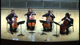 Bach Chaconne for Four Cellos [upl. by Sadinoel747]