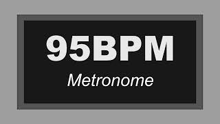 95 BPM  44 Metronome [upl. by Nussbaum836]