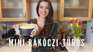 Mini Rákóczitúrós  Ellenállhatatlanul túrós  Torta recept [upl. by Eceeryt]