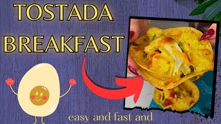 This tostada breakfast recipe changed my life [upl. by Ecneralc]