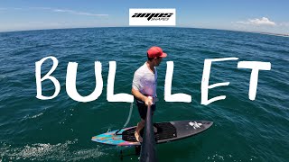 Most of you should Go Long Downwind Foiling Amos Shapes Bullet [upl. by Butterfield]