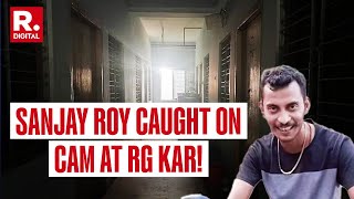 Kolkata Doctor Death CCTV Shows Accused Sanjay Roy In RG Kar Hospital After Incident [upl. by Gaeta]