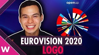 Eurovision 2020 logo and flag artwork REACTION 🇳🇱 [upl. by Burnaby]