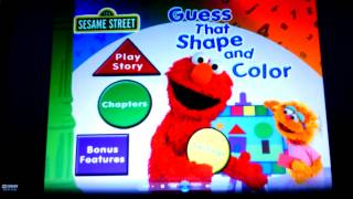 Sesame Street Guess that Shape and Color [upl. by Etterb]