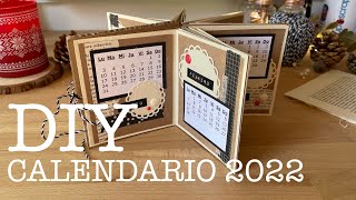 📆 Haz tu CALENDARIO 2022  RECICLAJE Creativo [upl. by Enimassej]