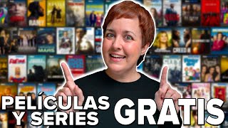 Las mejores APPS para ver PELÍCULAS y SERIES GRATIS [upl. by Annovaj]