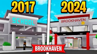 The FIRST VERSION of Brookhaven 🏡RP [upl. by Htinnek165]