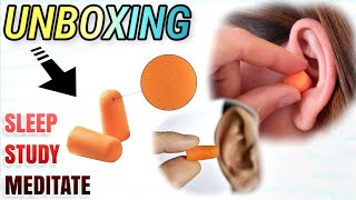 3M Foam Earplugs  Best Noise Cancelling Ear Plugs for Study  Sleeping  Unboxing amp Review [upl. by Krystalle252]