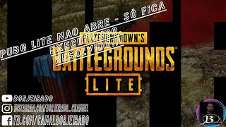 Pubg Lite Não Abre  Só fica Executando Mas não Abre  SOLUCIONADO 2020 [upl. by Goldshell662]