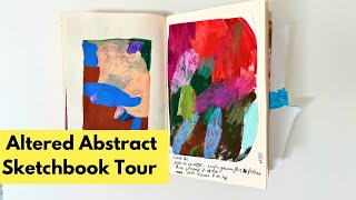 Altered Abstract Sketchbook Tour [upl. by Benny]