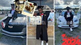 TRENDSETTER LIFE graduation day vlogvlog 5 [upl. by Saturday]