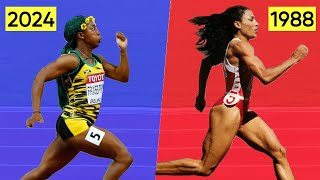 Which Female Sprinter has the Best Technique Ever [upl. by Grossman578]