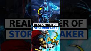 real owner of thor stormbreaker thor stormbreaker mcu [upl. by Nesline158]