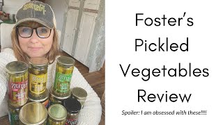 Why I LOVE Fosters Pickled Vegetables Honest Review amp Taste Test [upl. by Eal]