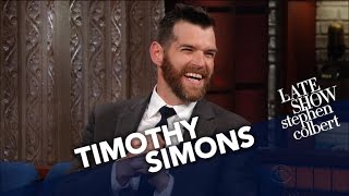 Timothy Simons Has Endured A Lot From The Veep Writers [upl. by Ydassac]