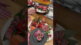 How much tuna would you eat canada foodie torontofoodies canadafood sushi japanesefood [upl. by Blair652]